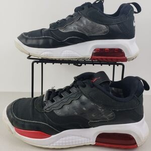 NIKE JORDAN AIR MAX 200 BLACK/GYM
 RED-WHITE (GS)